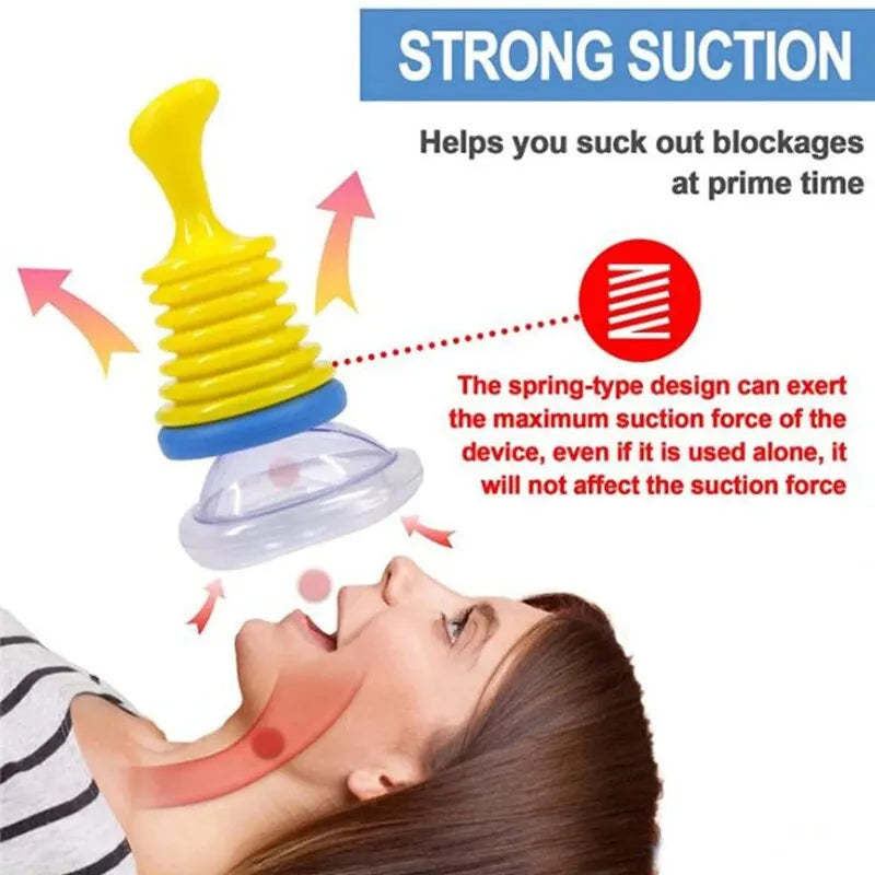 Pulmonary Breathing Trainer Suffocation Emergency Rescue Breathing Mask