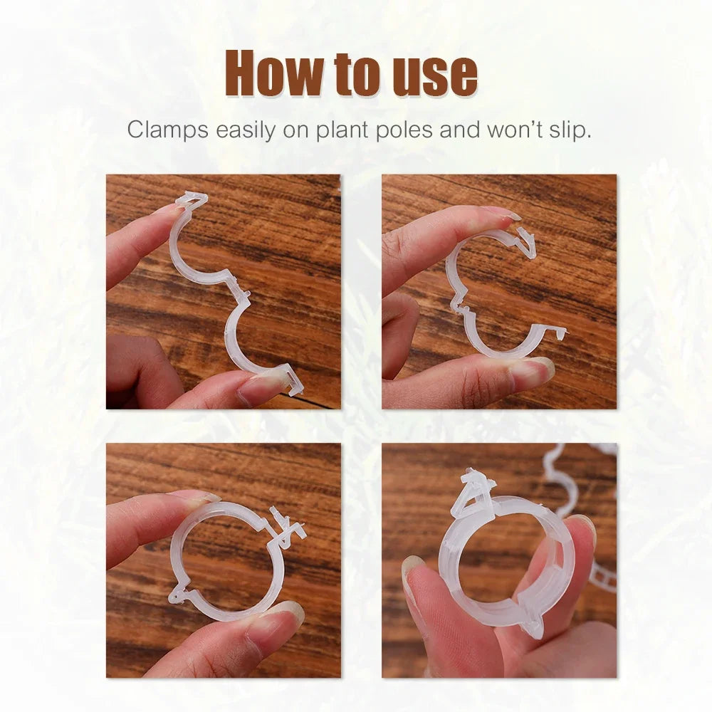 Plastic Plant Support Clips