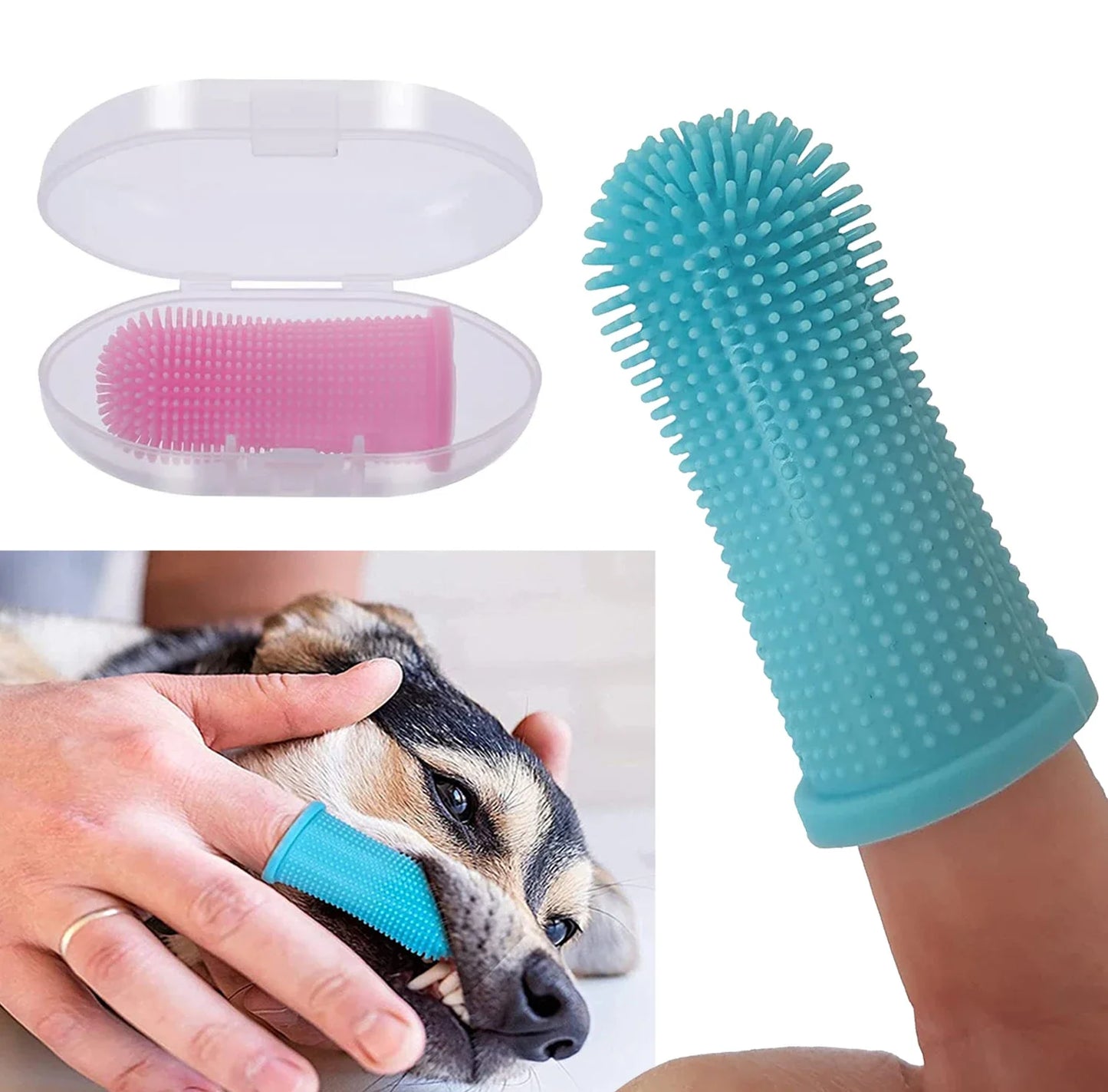 Silicone ToothBrush For Pet
