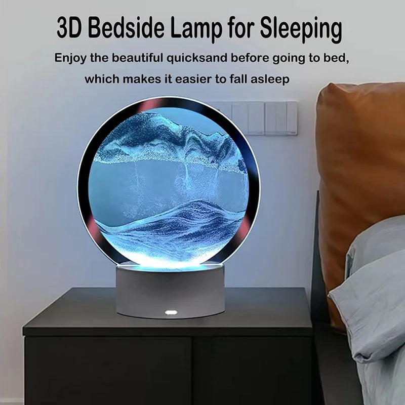 Quicksand Art Table Lamp