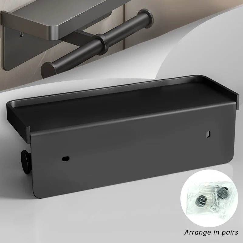 Wall-mounted Paper Roll Holder