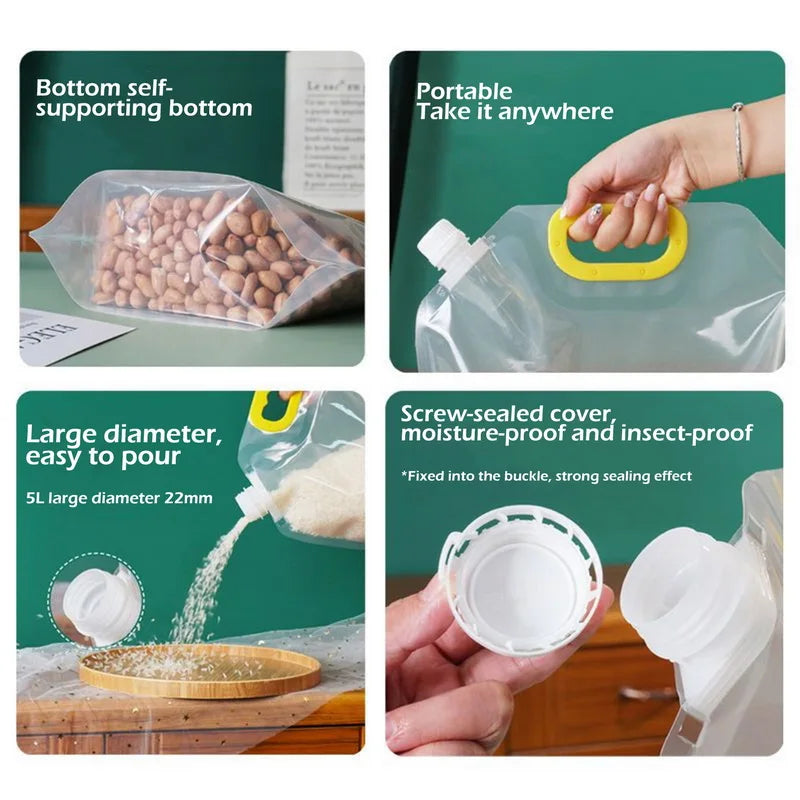 Transparent Sealed Storage Bags