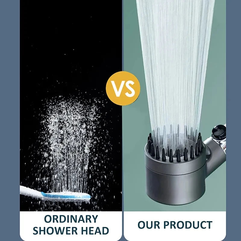 3 Modes Adjustable High Pressure Shower Head