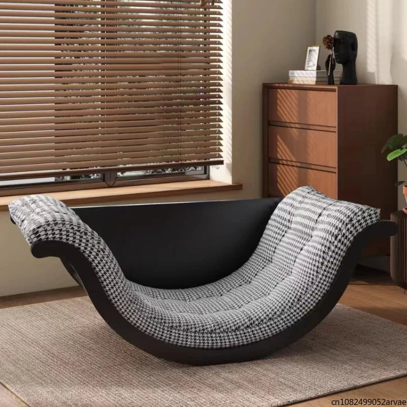 Retro Nostalgia Rocking Chair Can Be Turned Into A Table