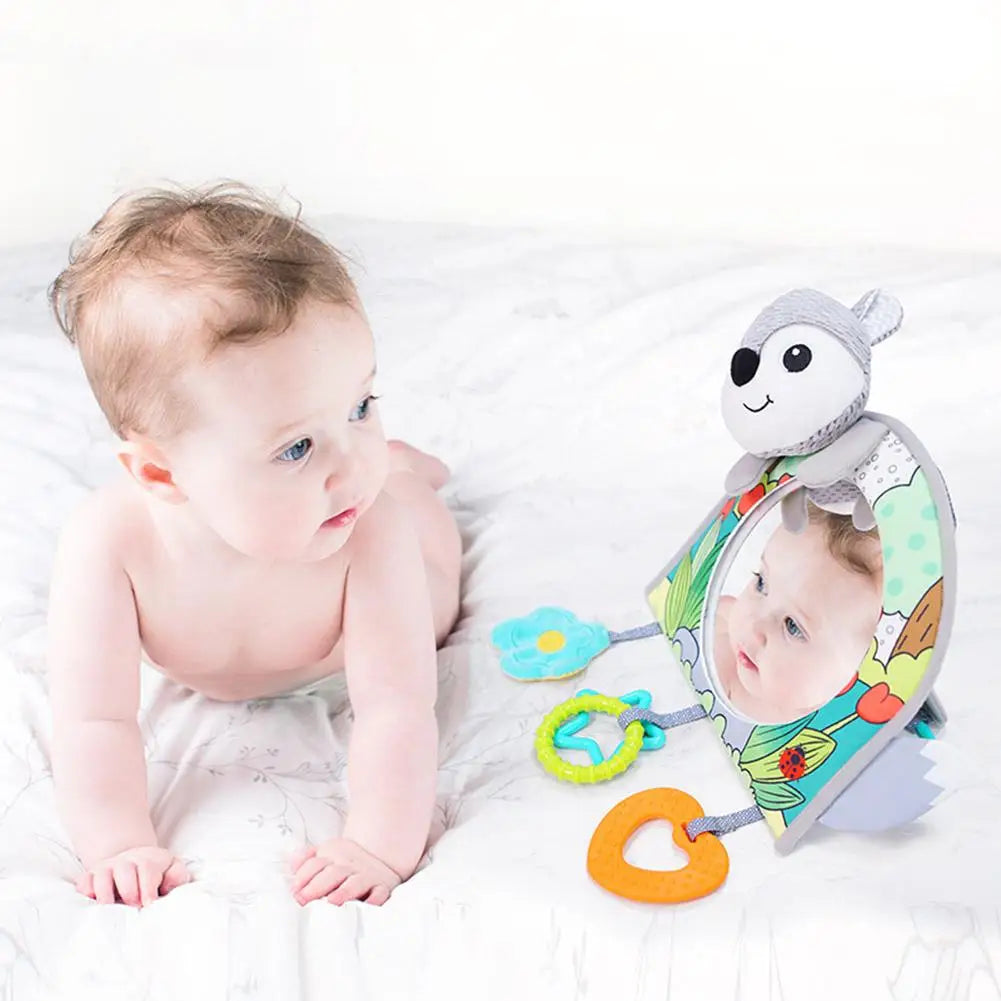 Baby Hanging Toys With Mirror For Stroller Car