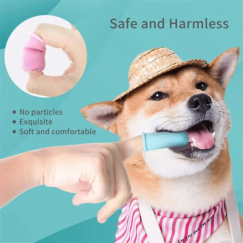 Silicone ToothBrush For Pet