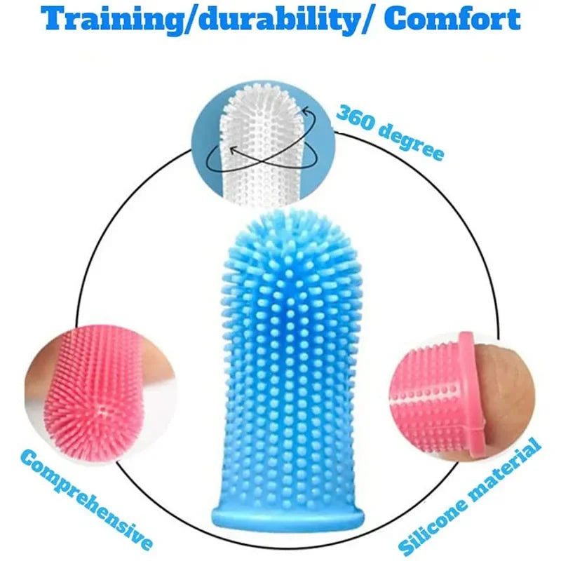 Silicone ToothBrush For Pet