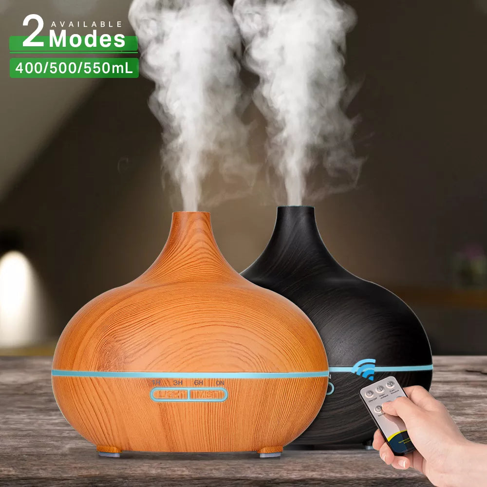Aromatherapy Essential Oil Diffuser Wood
