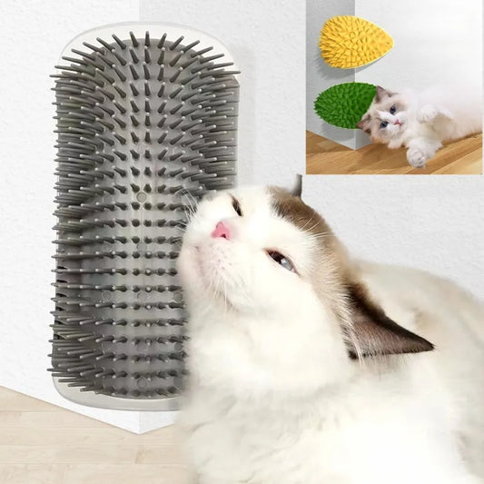 Cat Scratcher Massager -Brush Remove Hair