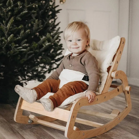 Baby Rocking Chair Solid Wood