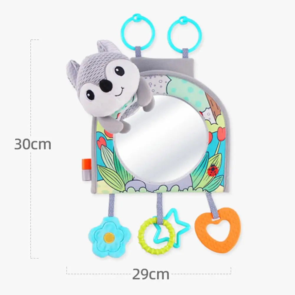 Baby Hanging Toys With Mirror For Stroller Car