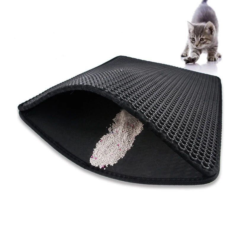 Cat Litter Pad Double Layer Pet Litter Waterproof Non-slip