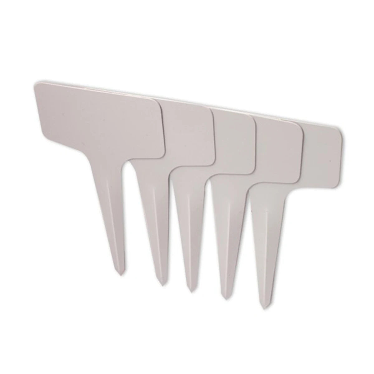 White Plastic Plant Markers