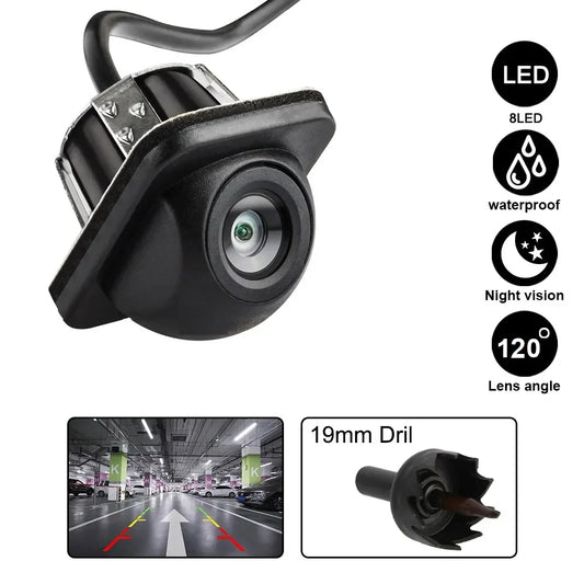 Night Vision Car Rear View Reverse Camera Parking Monitoring